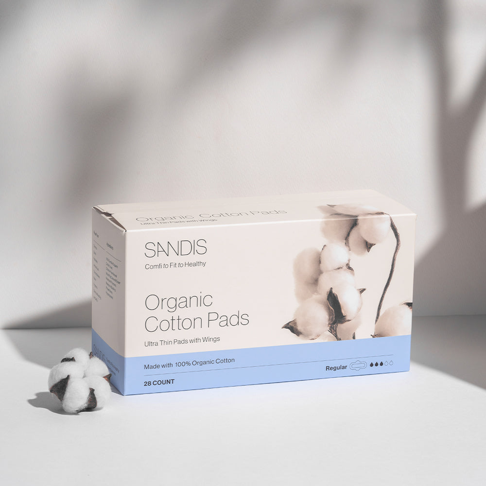  SANDIS Premium 100% Organic Panty Liners - Chemical